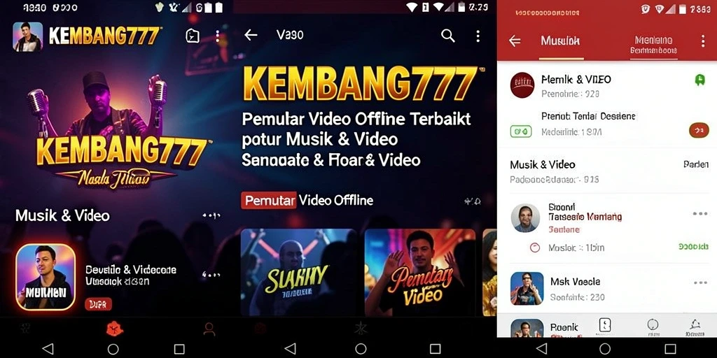 Antarmuka pengguna KEMBANG777 yang intuitif dan fungsional.